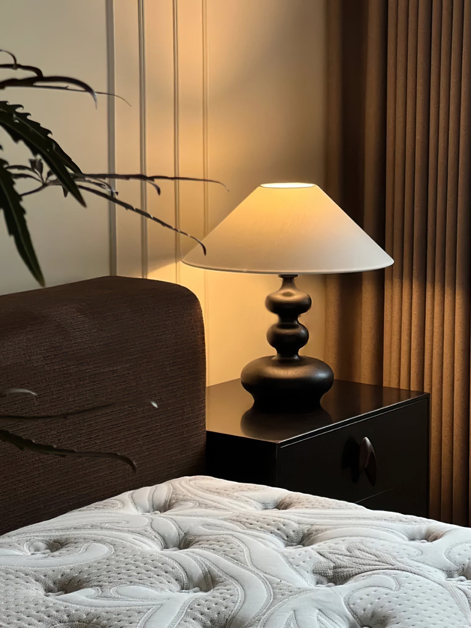 Lampe de Table Vintage Rustique - Éclairage Doux et Ambiance Chaleureuse