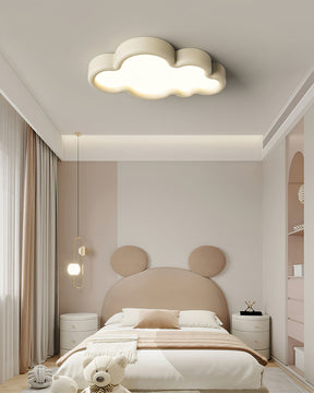 Lampe de Plafond Royale pour Enfant - Design Nuageux et Éclairage Accueillant
