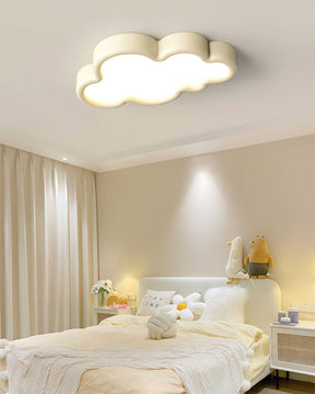 Lampe de Plafond Royale pour Enfant - Design Nuageux et Éclairage Accueillant