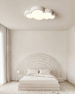 Lampe de Plafond Royale pour Enfant - Design Nuageux et Éclairage Accueillant