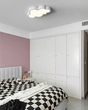 Lampe de Plafond Royale pour Enfant - Design Nuageux et Éclairage Accueillant