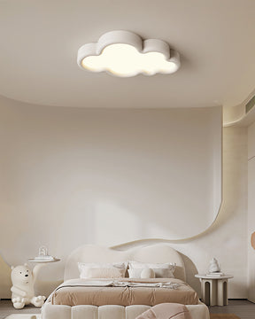 Lampe de Plafond Royale pour Enfant - Design Nuageux et Éclairage Accueillant