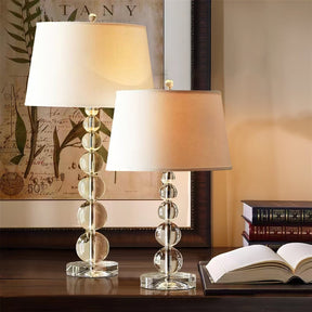 Lampe de Table en Cristal - Élégance et Ambiance Chaleureuse