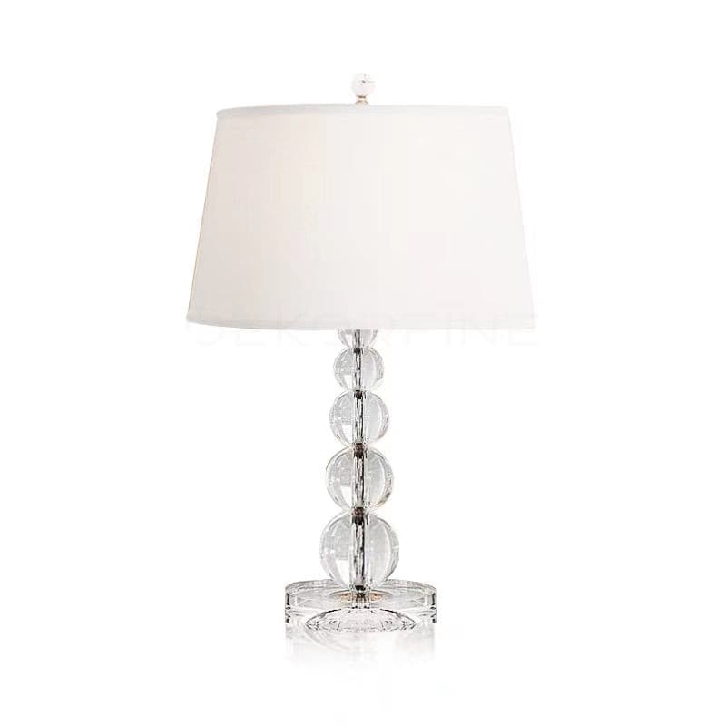 Lampe de Table en Cristal - Élégance et Ambiance Chaleureuse