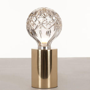 Lampe de Table en Cristal - Éclat Luxueux et Lueur Ambiante