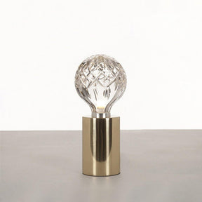 Lampe de Table en Cristal - Éclat Luxueux et Lueur Ambiante