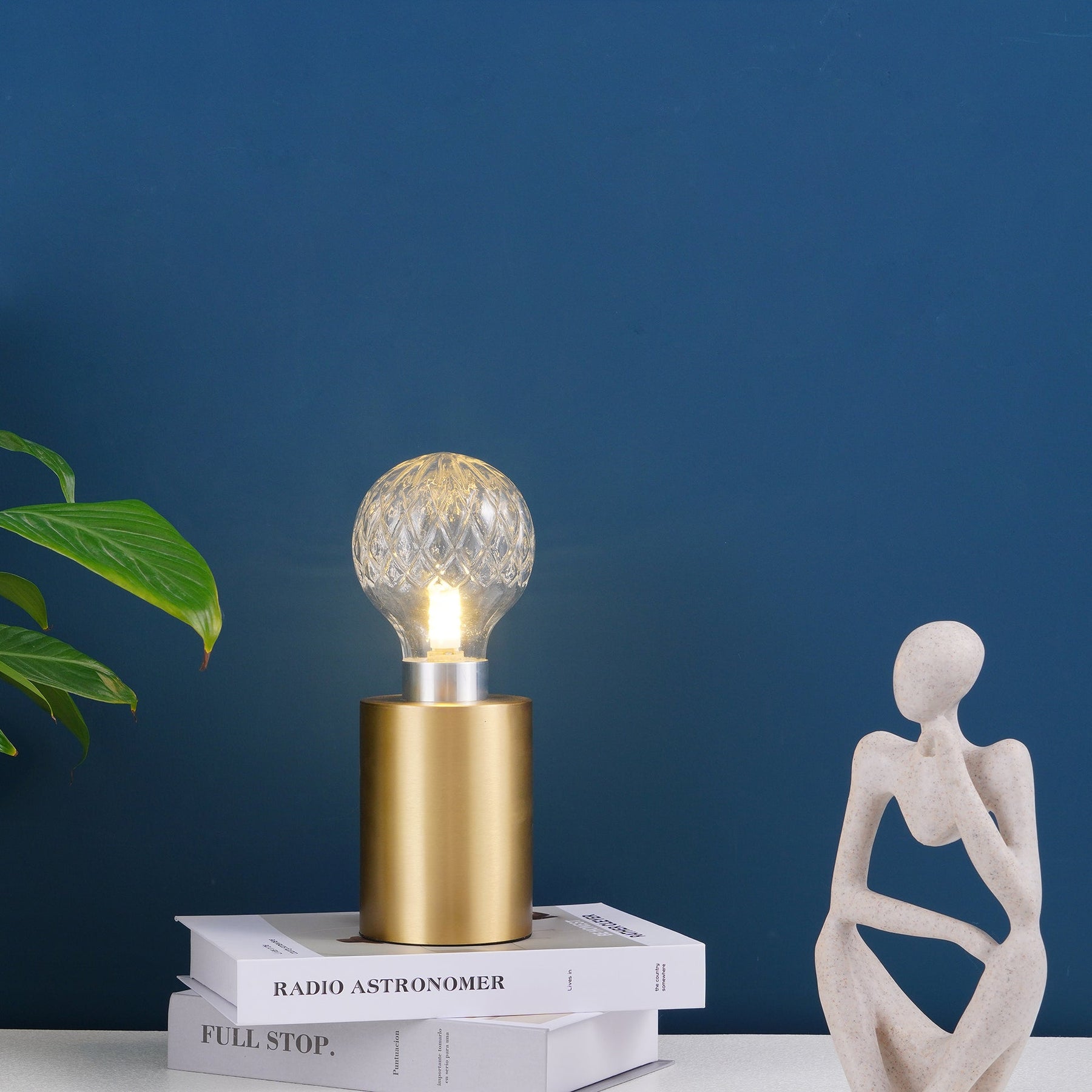 Lampe de Table en Cristal - Éclat Luxueux et Lueur Ambiante
