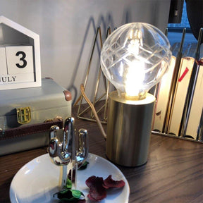 Lampe de Table en Cristal - Éclat Luxueux et Lueur Ambiante