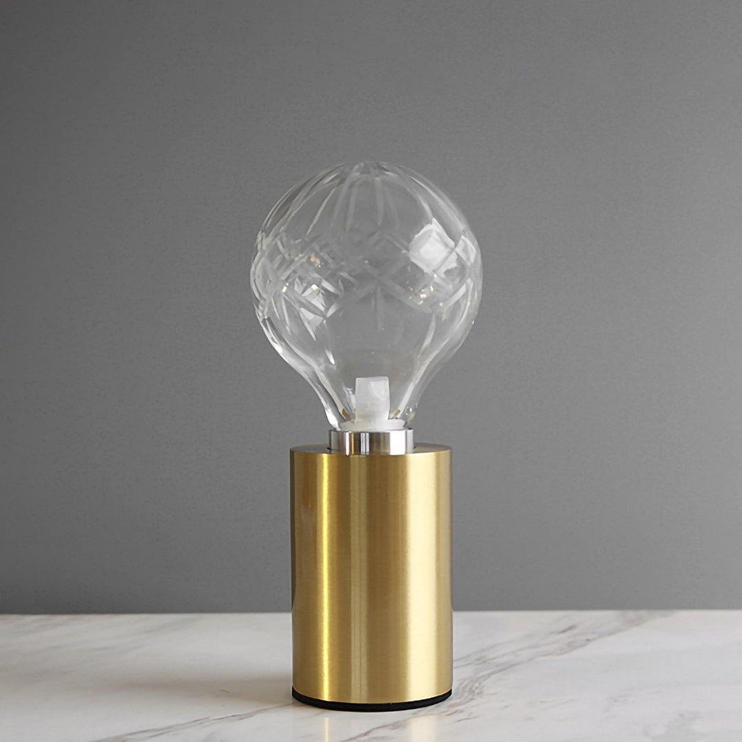 Lampe de Table en Cristal - Éclat Luxueux et Lueur Ambiante