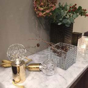 Lampe de Table en Cristal - Éclat Luxueux et Lueur Ambiante
