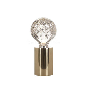 Lampe de Table en Cristal - Éclat Luxueux et Lueur Ambiante