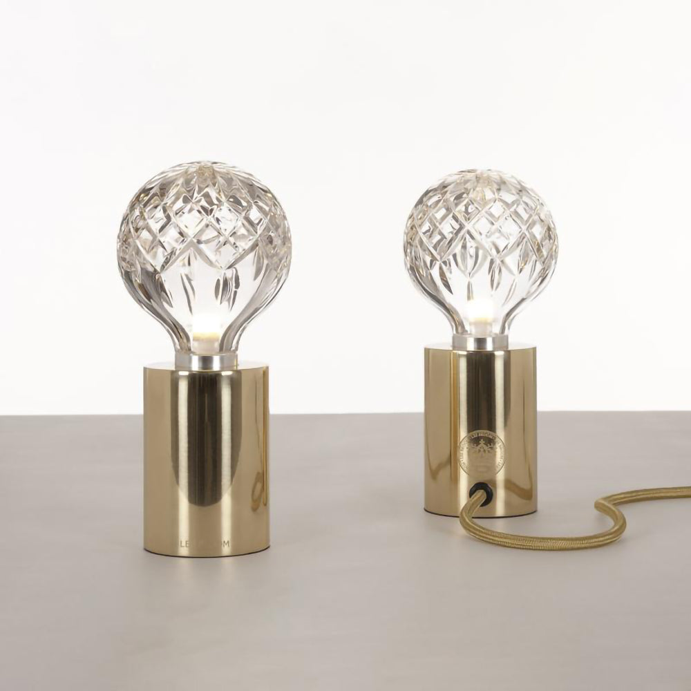 Lampe de Table en Cristal - Éclat Luxueux et Lueur Ambiante