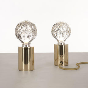 Lampe de Table en Cristal - Éclat Luxueux et Lueur Ambiante