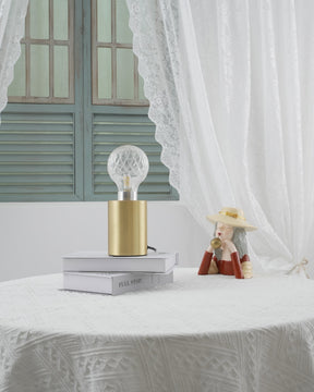 Lampe de Table en Cristal - Éclat Luxueux et Lueur Ambiante