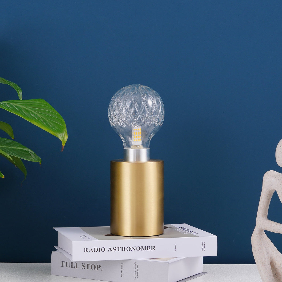 Lampe de Table en Cristal - Éclat Luxueux et Lueur Ambiante