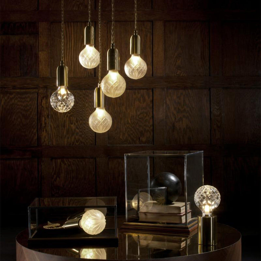 Lampe de Table en Cristal - Éclat Luxueux et Lueur Ambiante