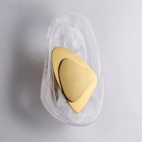 Applique Murale Minimaliste en Cristal - Éclairage Élégant et Ambiance Chaleureuse