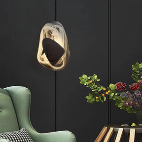 Applique Murale Minimaliste en Cristal - Éclairage Élégant et Ambiance Chaleureuse