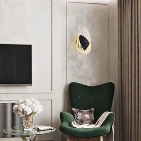 Applique Murale Minimaliste en Cristal - Éclairage Élégant et Ambiance Chaleureuse
