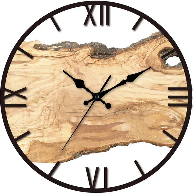 Horloge Murale Transparente Moderne - Design Élégant et Précis