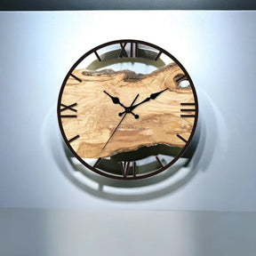 Horloge Murale Transparente Moderne - Design Élégant et Précis