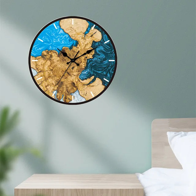 Horloge Murale Transparente Moderne - Design Élégant et Précis