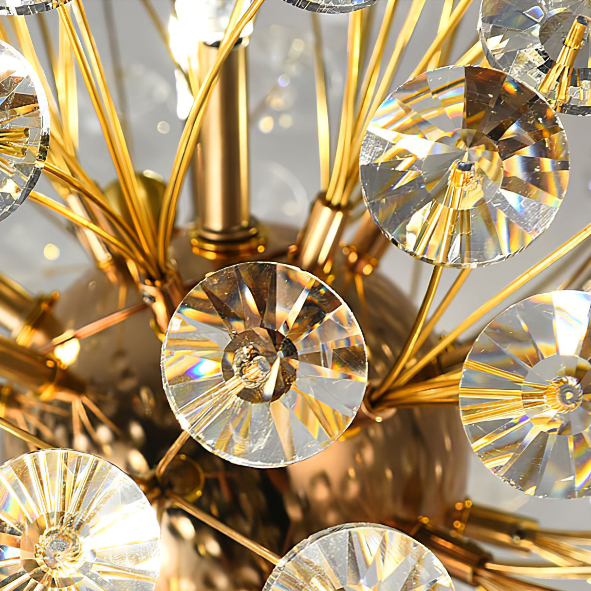 Lampe de Table en Cristal Pissenlit - Design Élégant et Raffiné pour Intérieur