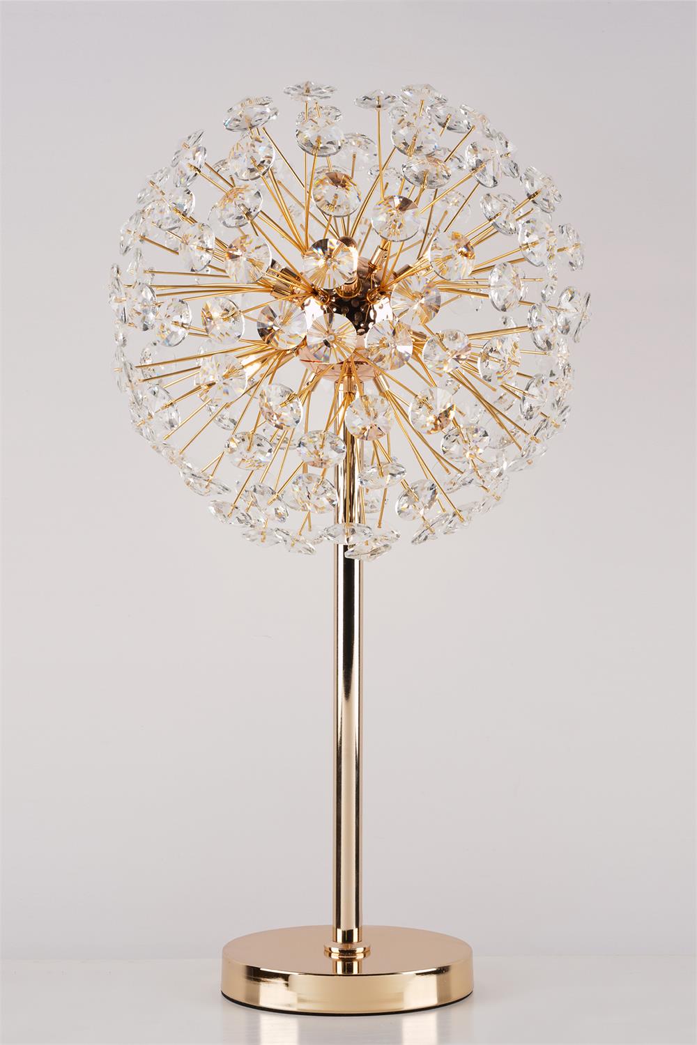 Lampe de Table en Cristal Pissenlit - Design Élégant et Raffiné pour Intérieur