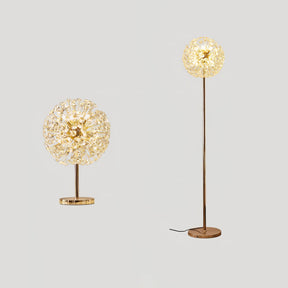 Lampe de Table en Cristal Pissenlit - Design Élégant et Raffiné pour Intérieur