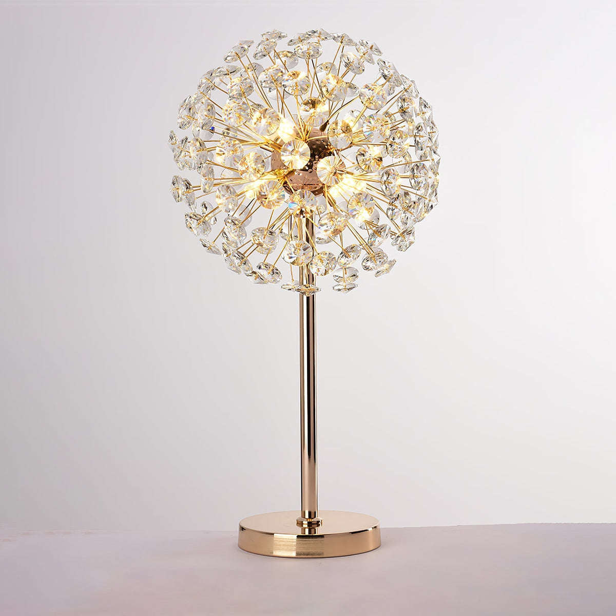Lampe de Table en Cristal Pissenlit - Design Élégant et Raffiné pour Intérieur