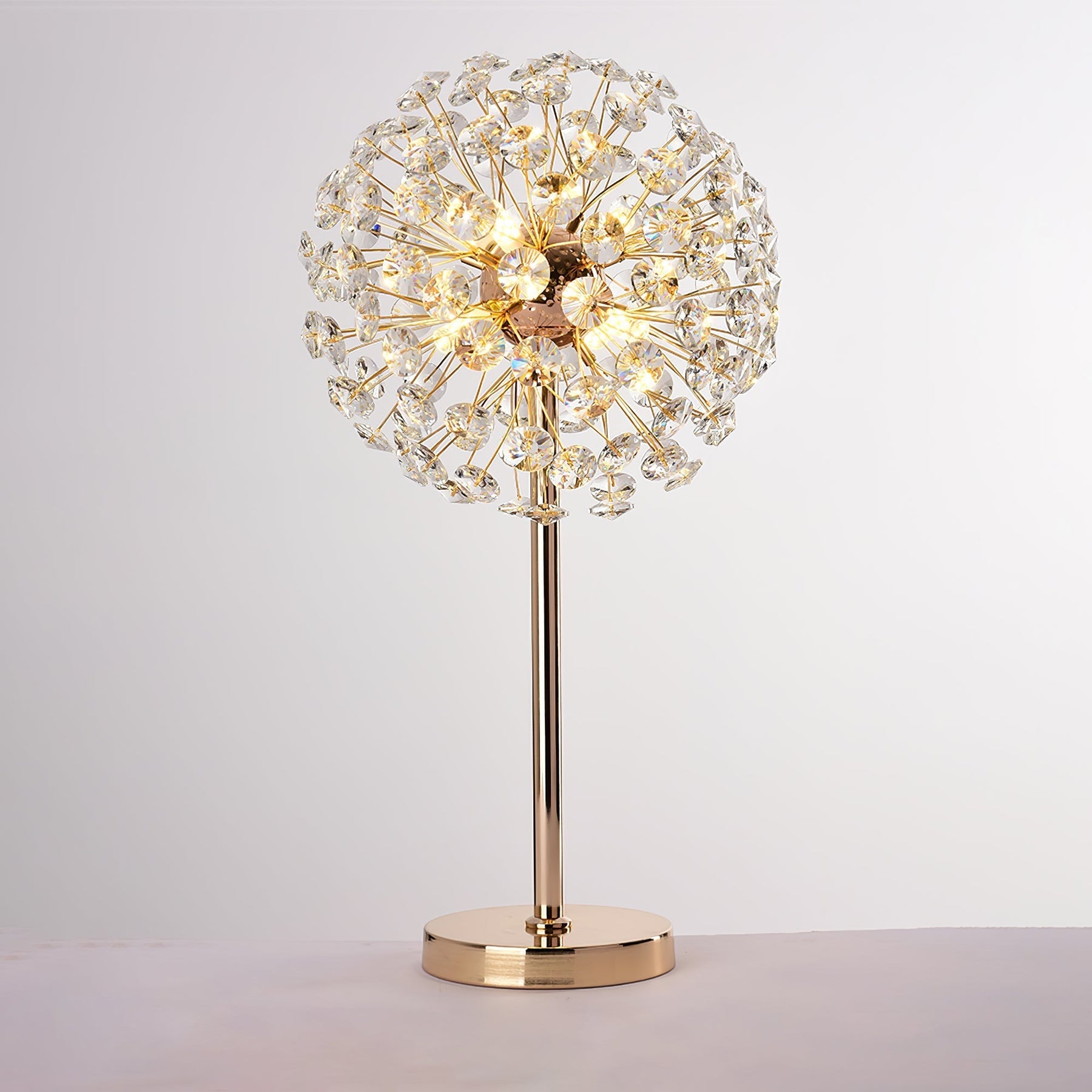Lampe de Table en Cristal Pissenlit - Design Élégant et Raffiné pour Intérieur