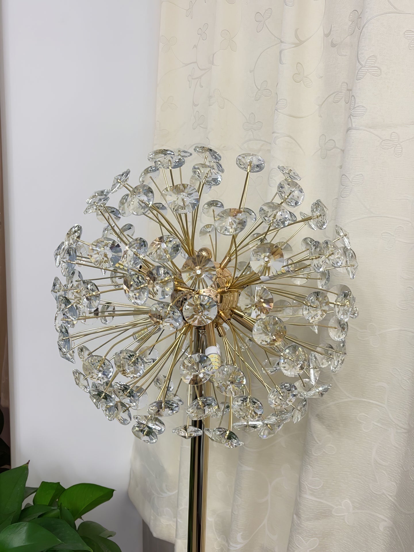 Lampe de Table en Cristal Pissenlit - Design Élégant et Raffiné pour Intérieur