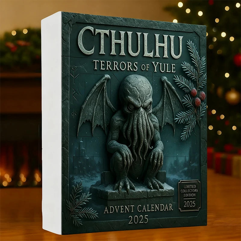 Calendrier de l'Avent Halloween en Acrylique | Décoration Effrayante et Unique