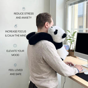 Coussin Anti-stress Doux - Câlins Apaisants pour Détente et Sommeil