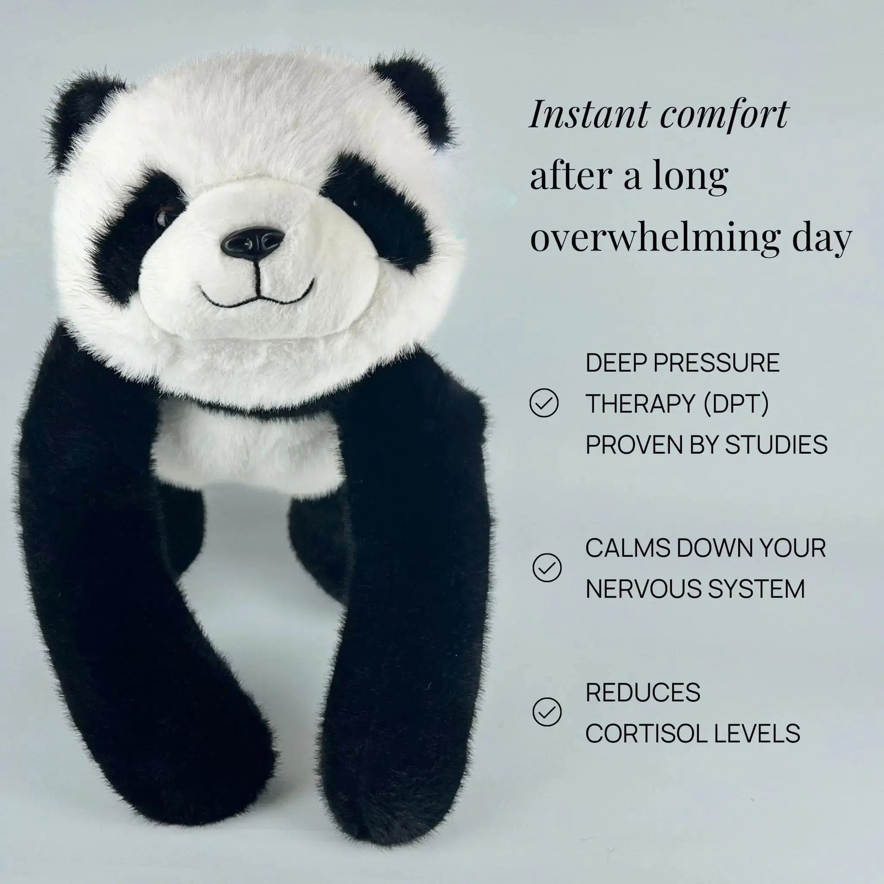 Coussin Anti-stress Doux - Câlins Apaisants pour Détente et Sommeil