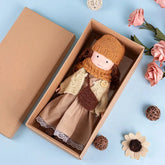 Poupée en Peluche à Habiller - Accessoires pour Jeu Créatif et Câlins