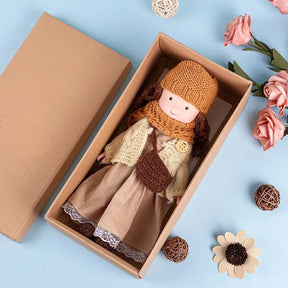 Poupée en Peluche à Habiller - Accessoires pour Jeu Créatif et Câlins