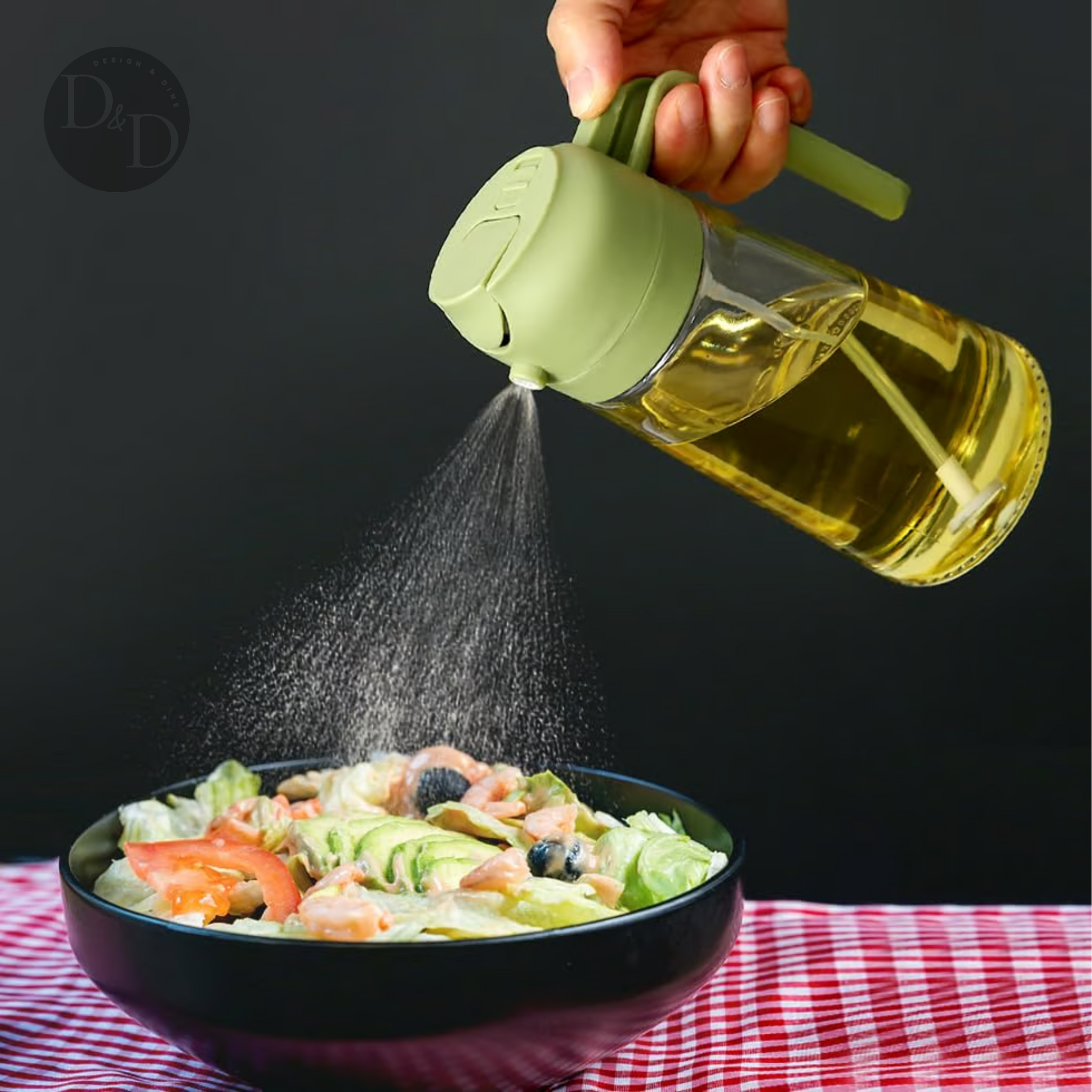 Bouteille de Pulvérisation d'Huile - Précision et Économie d'Huile en Cuisine