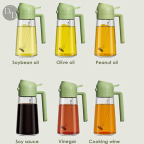 Bouteille de Pulvérisation d'Huile - Précision et Économie d'Huile en Cuisine