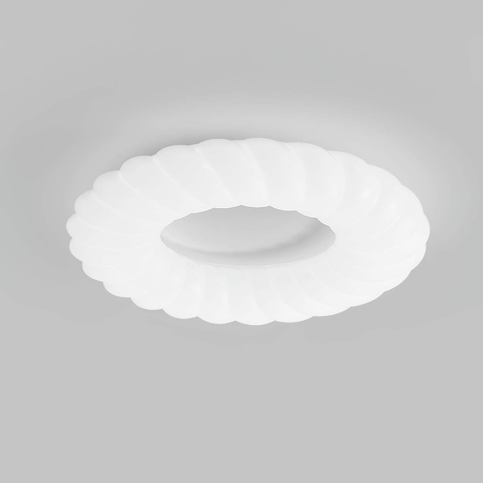 Lampe de Plafond Design Donut - Éclat Doux et Ambiance Magique