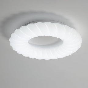 Lampe de Plafond Design Donut - Éclat Doux et Ambiance Magique