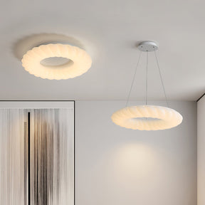 Lampe de Plafond Design Donut - Éclat Doux et Ambiance Magique