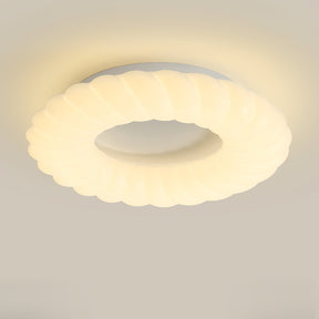 Lampe de Plafond Design Donut - Éclat Doux et Ambiance Magique