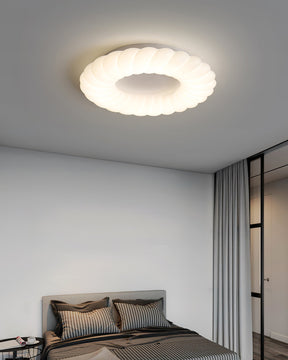Lampe de Plafond Design Donut - Éclat Doux et Ambiance Magique
