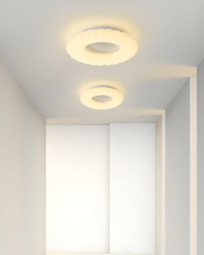 Lampe de Plafond Design Donut - Éclat Doux et Ambiance Magique