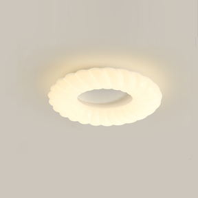 Lampe de Plafond Design Donut - Éclat Doux et Ambiance Magique