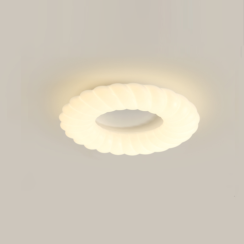 Lampe de Plafond Design Donut - Éclat Doux et Ambiance Magique