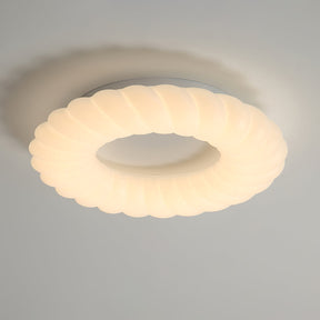 Lampe de Plafond Design Donut - Éclat Doux et Ambiance Magique