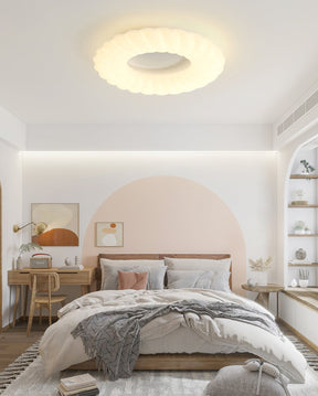 Lampe de Plafond Design Donut - Éclat Doux et Ambiance Magique