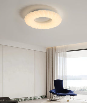 Lampe de Plafond Design Donut - Éclat Doux et Ambiance Magique